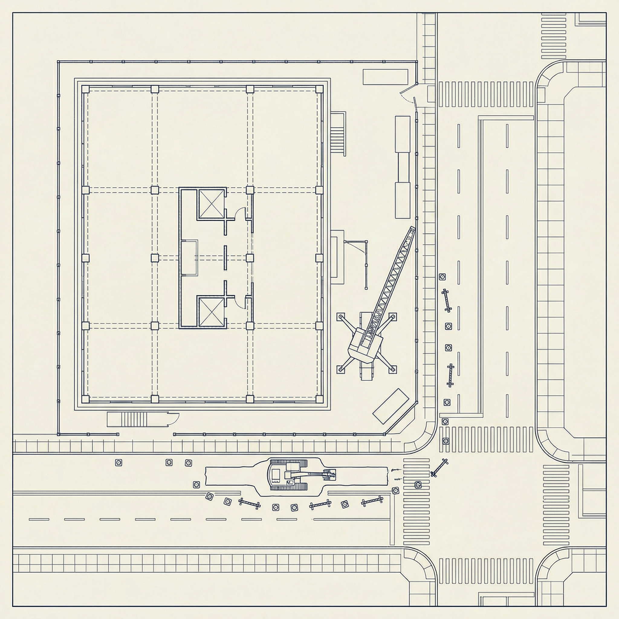 Top-Down Site Plan