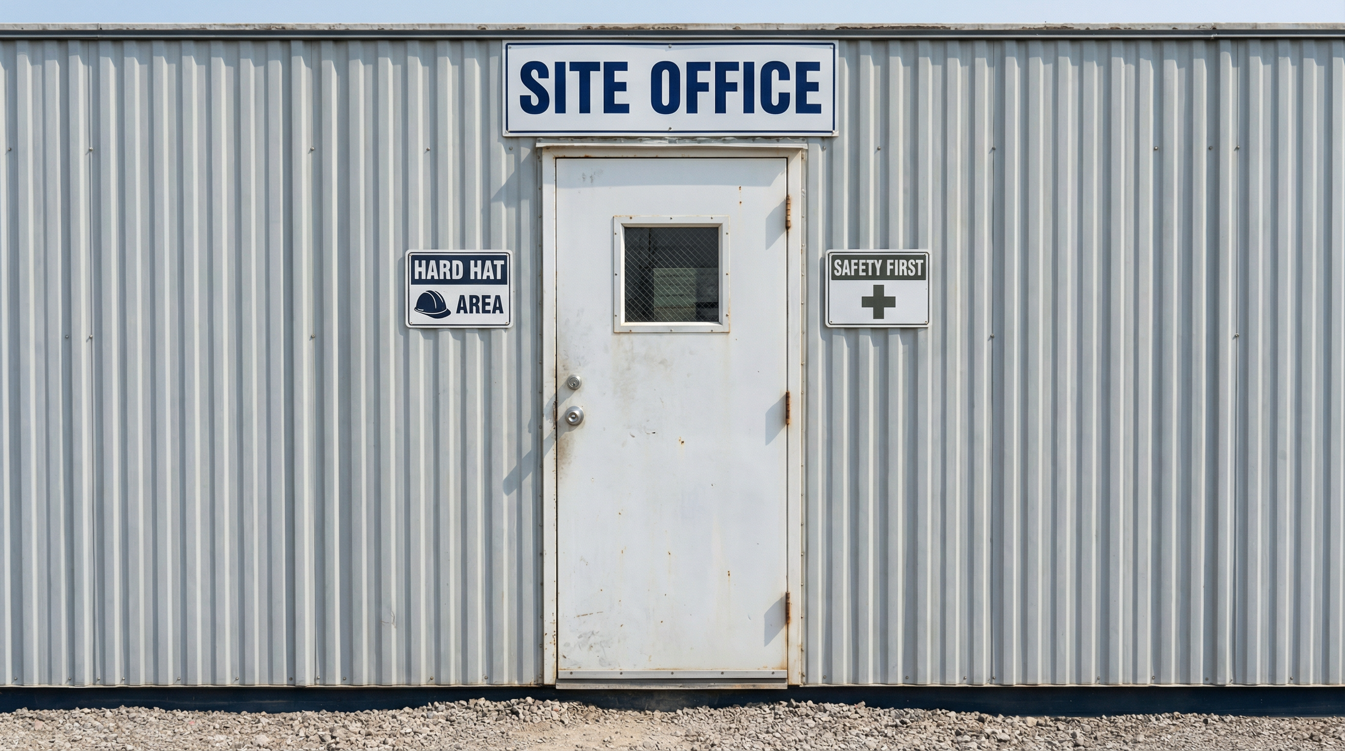 Construction Trailer Door