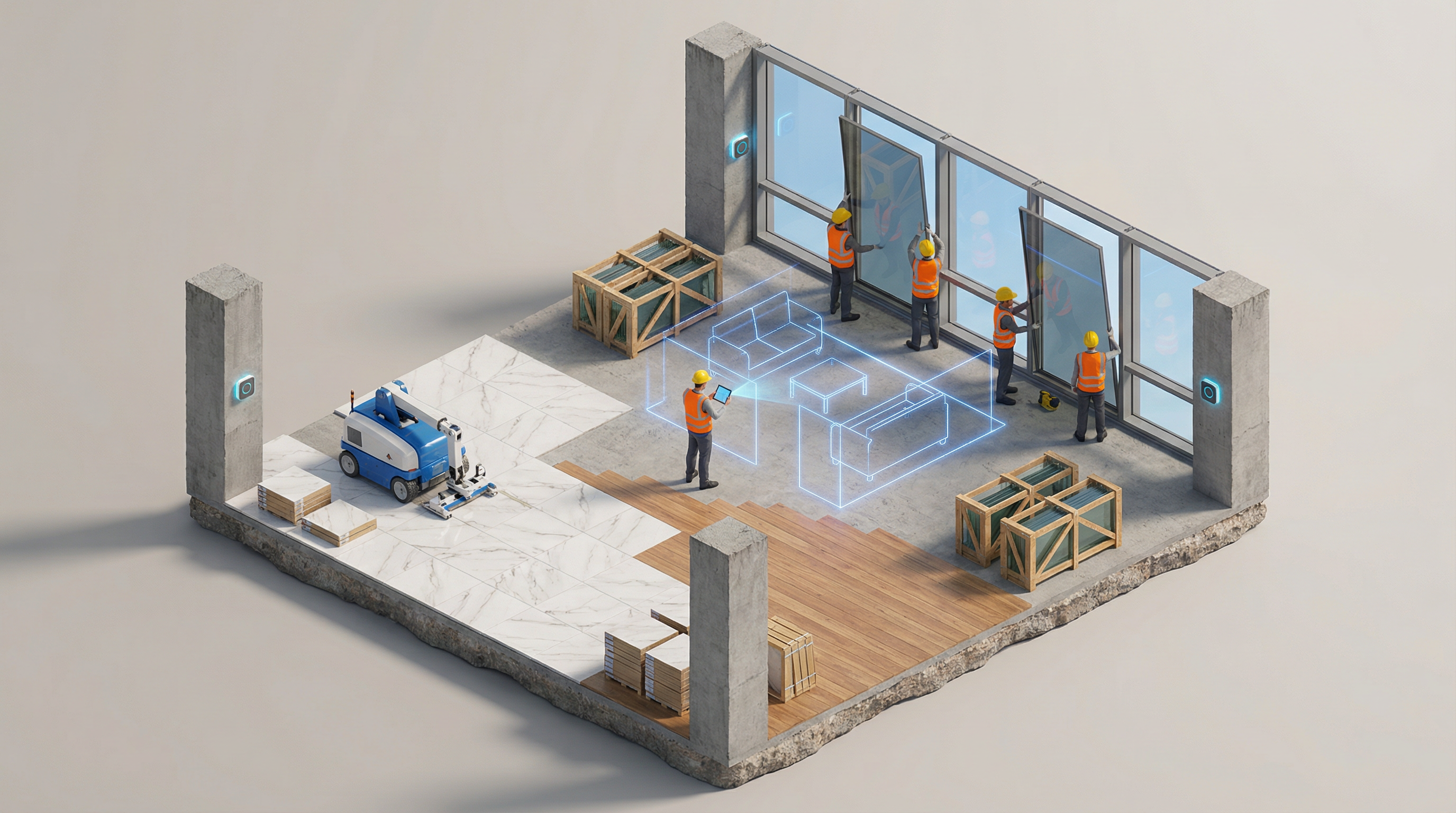 High-End Finishes Floor