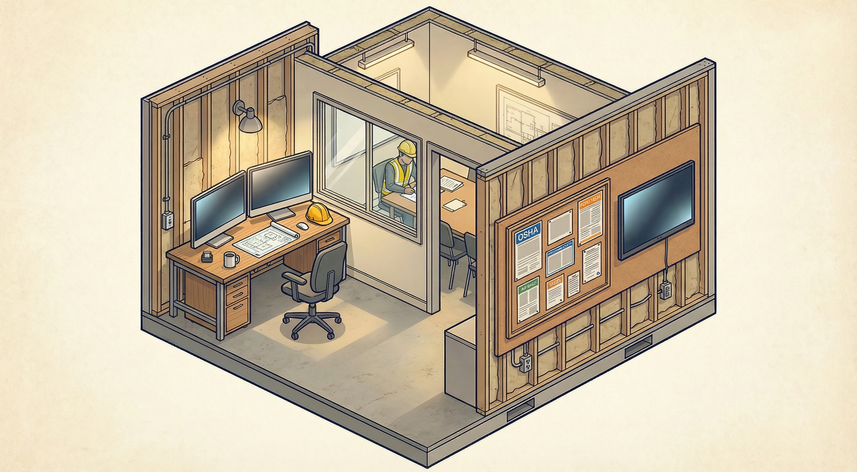 Trailer Interior — Command Center